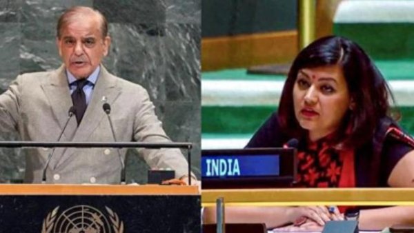 恒盈配资 印巴在联大交锋，巴基斯坦总理揭对方伤疤：击落7架印军战机